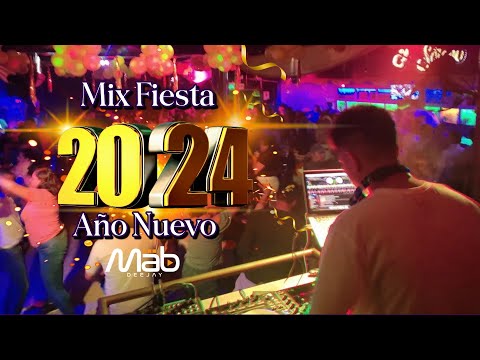 Mix Fiesta Año Nuevo 2024 🥳🔥🍾 - (Variado, Reggaeton actual, Old School, Electro, Cumbia, Merengue)