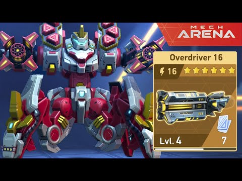 Is Scorpius with Overdriver the Most Fun Combo Yet? 💣😱 Mech Arena