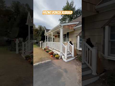 Front Porch Rebuild #diy #construction #frontporch #rebuild #howto #stepbystep #bluecollar #trending