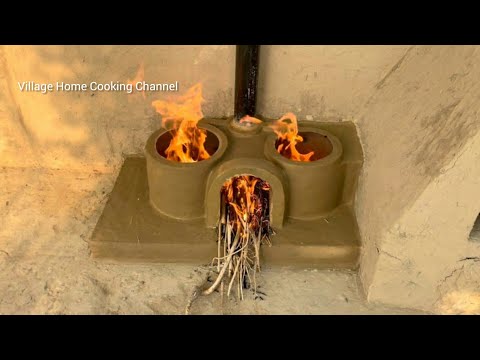 Mitti ka chulha kaise banta hai | mud stove|primitive skills | village Home cooking channel