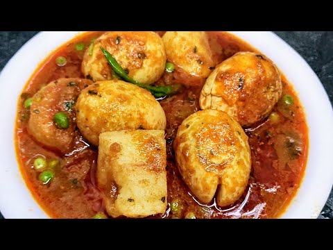 Matar Ande Aalu ki Salan / मटर अंडे आलू की सालन / Egg Curry / Winter Special Recipe /