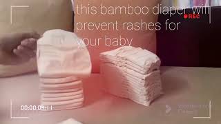 Parenting made easier and healthier! Organic bamboo diapers for your little ones and new moms....!