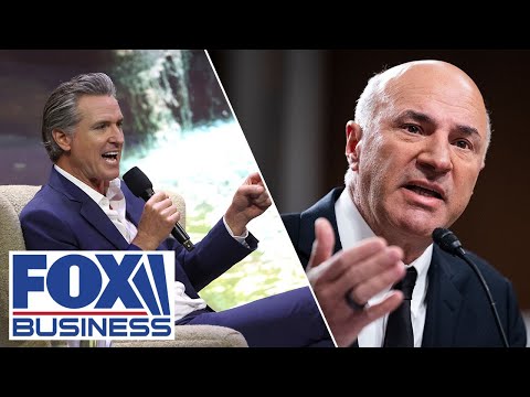 Kevin O'Leary calls Newsom the 'Justin Trudeau of California': Time to remove him