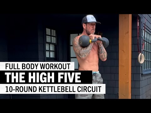 Full Body Kettlebell Circuit named THE HIGH FIVE YOUTUBE FINAL