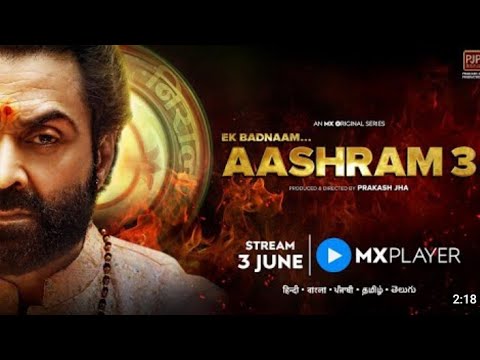 Ek Badnaam ... Ashram Season -3 Official Trailer|Bobby Deol | Prakash Jha | MX PLAYER