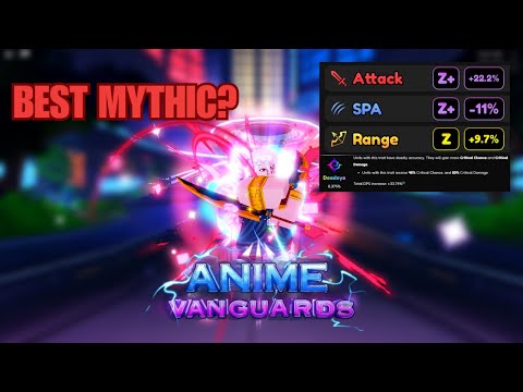 IS DEADEYE TENGEN THE BEST MYTHIC IN THE GAME?! TENGEN SHOWCASE | Anime Vanguards