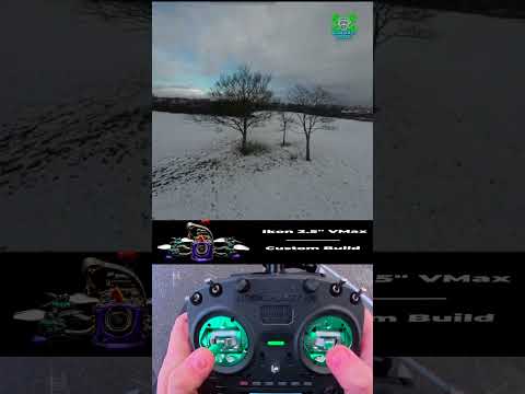 iKON 2.5-Inch Avion RC Maiden Flight in the Snow – Incredible Performance!