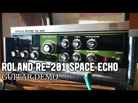 Stunning-sounding Roland RE 201 Space Echo - Guitar Demo