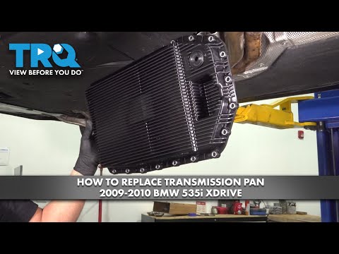 How to Replace Transmission Pan 2009-2010 BMW 535i xDrive