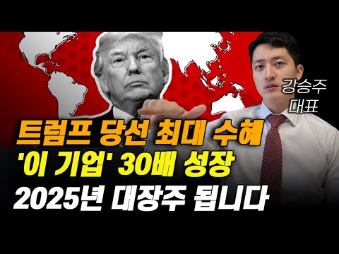 [주식] 트럼프 당선 최대 수혜 '이 기업' 30배 성장 2024년 대장주 됩니다.[2차전지관련주, LG에너지솔루션전망, 에코프로비엠, 포스코홀딩스, 11월주식전망]