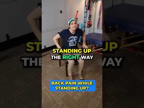 Back Pain While Standing Up? #backpainrelief #bobandbrad #painfree #athomeworkout #backpain