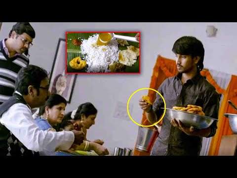 Raj Tarun Blockbuster Movie Ultimate Food Comedy Scene || Telugu Movies || Kotha Cinema