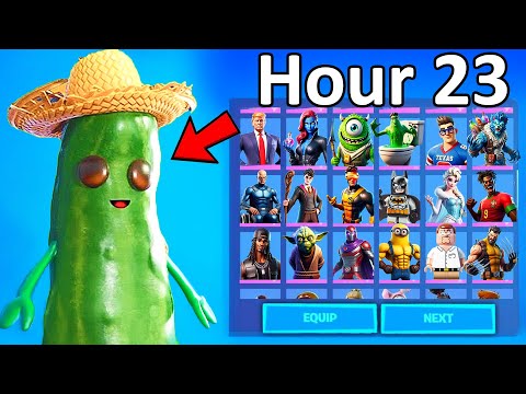 Upgrading My Subscriber’s Fortnite Account for 24 Hours!