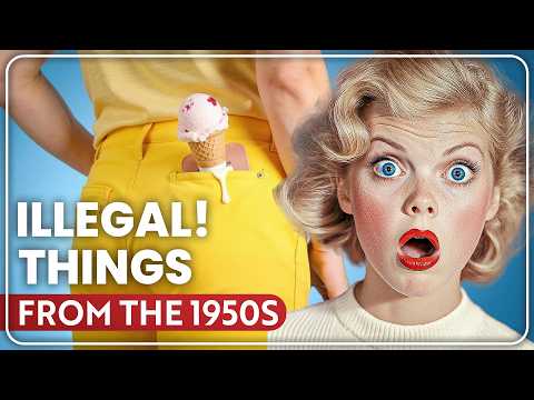 20 Weird Things From The 1950s That Were ILLEGAL!