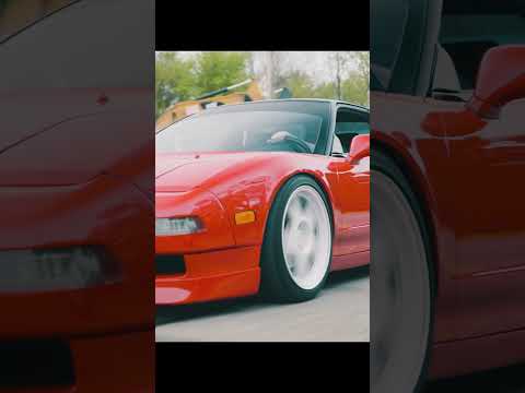 Slammed Ultra Red Honda NSX / Toxic Behavior #bassboosted #slammed #nsx #toxic