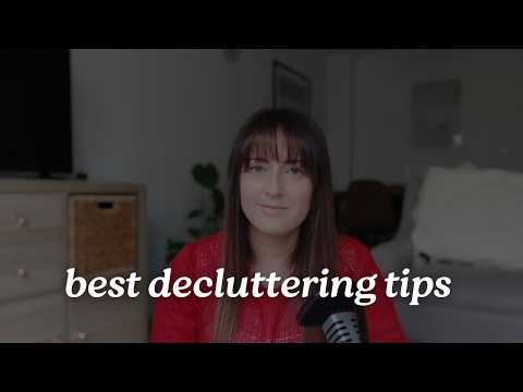 BEST DECLUTTERING TIPS for a stress free life #decluttering #organize