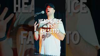 Head Voice VS Falsetto #voice #singer #singing #falsetto #headvoice #song #exercise #shorts