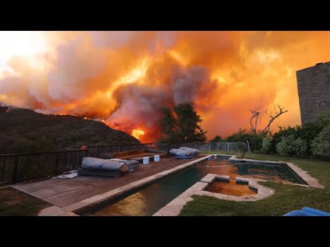 Live Coverage: Palisades Fire in LA destroys homes