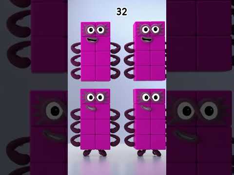 Back to School Counting Fun with Three! | Part 3 | Counting made Exciting | Numberblocks