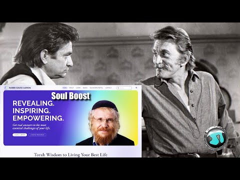 Kirk Douglas' Rabbi, Rabbi David Aaron & 'SOUL BOOST - a Q&A about G-D!' NEW SHOW introduction -1913