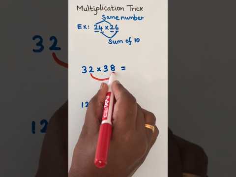 Math Trick l l Multiplication trick for Same number and Sum of 10 #mathtipsandtricks #mathstricks