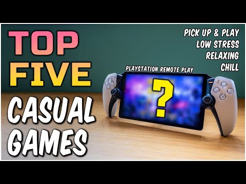 The BEST casual games for the Playstation Portal