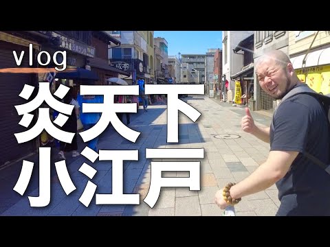 【vlog】炎天下の中、特急レッドアローを使って小江戸に行ってきた！