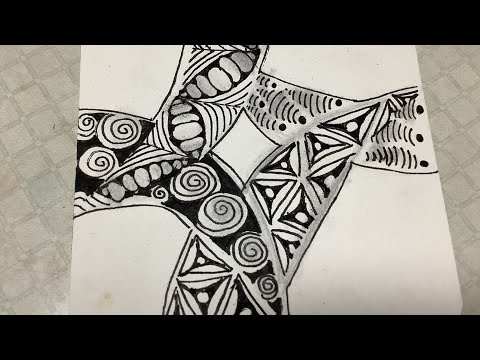 Easy zentangle art