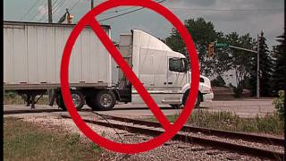 Truck Drivers railway safety