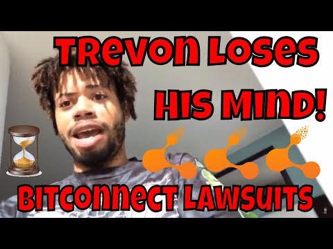 Trevon James Loses His Mind - Crypto Nick On The Run! Bitconnect Lawsuit News