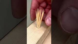 How to use toothpick #diyshorts #homemadesolutions #quicktips #diyhacks