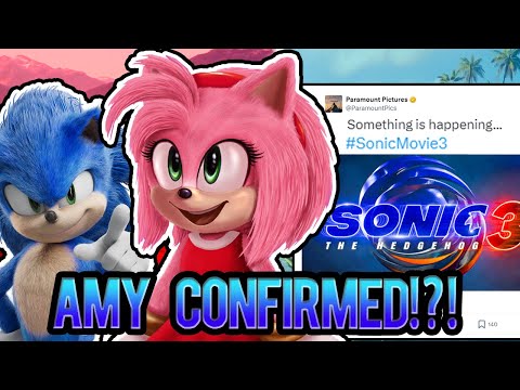 IS AMY IN THE SONIC MOVIE 3 TRAILER?