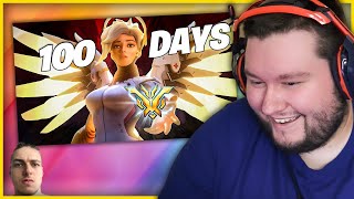 Flats Reacts To "I Spent 100 Days On A Mercy Unranked To GM"