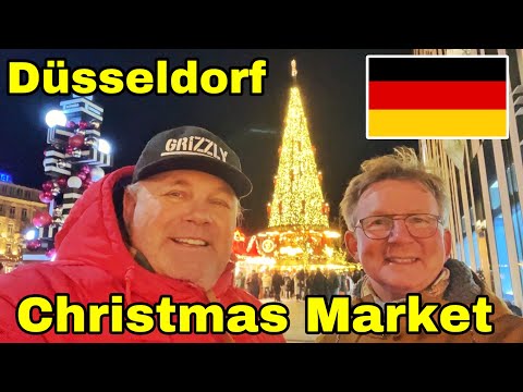 German Christmas Market in Duesseldorf 2024