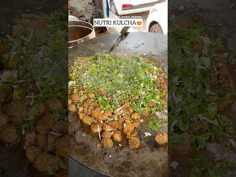 NUTRI KULCHA😍 | Indian street food #shorts #viral #shortsvideo