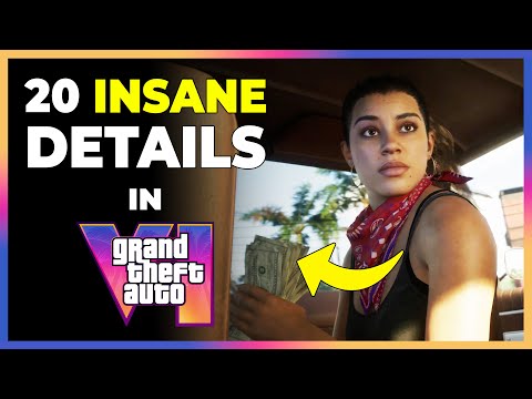 20 Insane Details in GTA VI ! (These are new to GTA series!!)