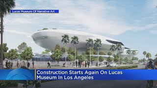 Construction underway for Lucas Museum of Narrative Art