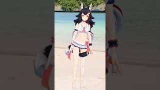 【水着】Mio standing on the beach#輝きのホロサマ 【hololive】