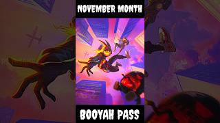 Upcoming Month Booyah Pass Full Review | November Month Booyah Pass #shorts #shortsfeed #freefire