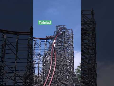 Twisted Timbers at Kings Dominion #travel #rmc #rollercoaster #kingsdominion #virginia