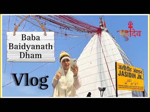 Baba Baidyanath Dham 🕉️ Yatra -Jyotirling ke Darshan🙏🏻 Hotel Palm Tree Inn | Travel vlog Deoghar