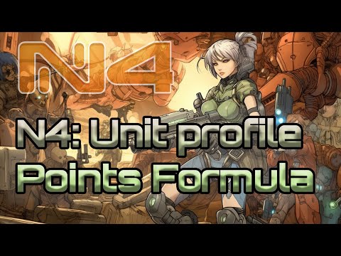 The POINTS FORMULA for unit profiles in N4 infinity the game