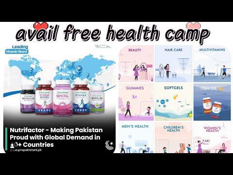 avail free health camp @Nutrifactor-Official