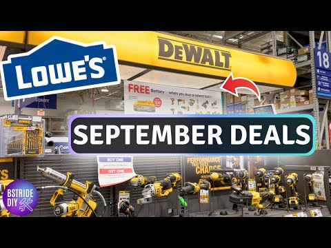 Lowes September TOOL Deals and Sales, Including Clearance