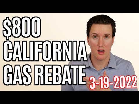 $800 California Gas Tax Rebate | What You Need to Know About New Stimulus Proposal