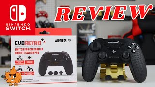 EVORETRO Wireless Nintendo Switch Pro Controller Review | Is It Worth It?