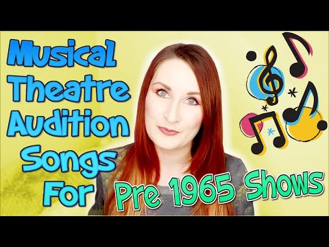 Golden Age Musical Theatre audition songs for Mezzo's/Alto's (Legit songs)