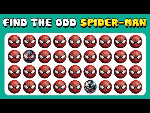 Find the ODD Spider Man – Marvel Spider Man 2 Game Edition Quiz! Quiz Lion 🕷️