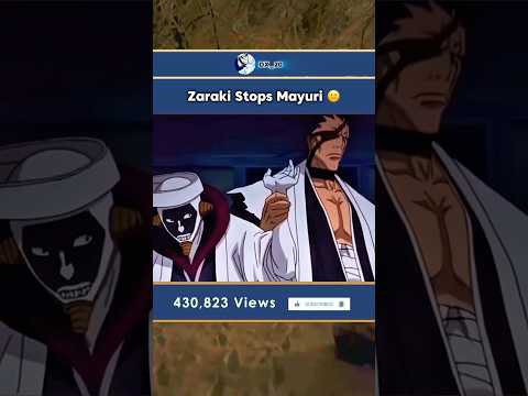 Zaraki Stops Mayuri #fypシ゚ #bleach