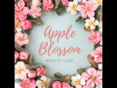 NEW Online Apple Blossom Cake Class